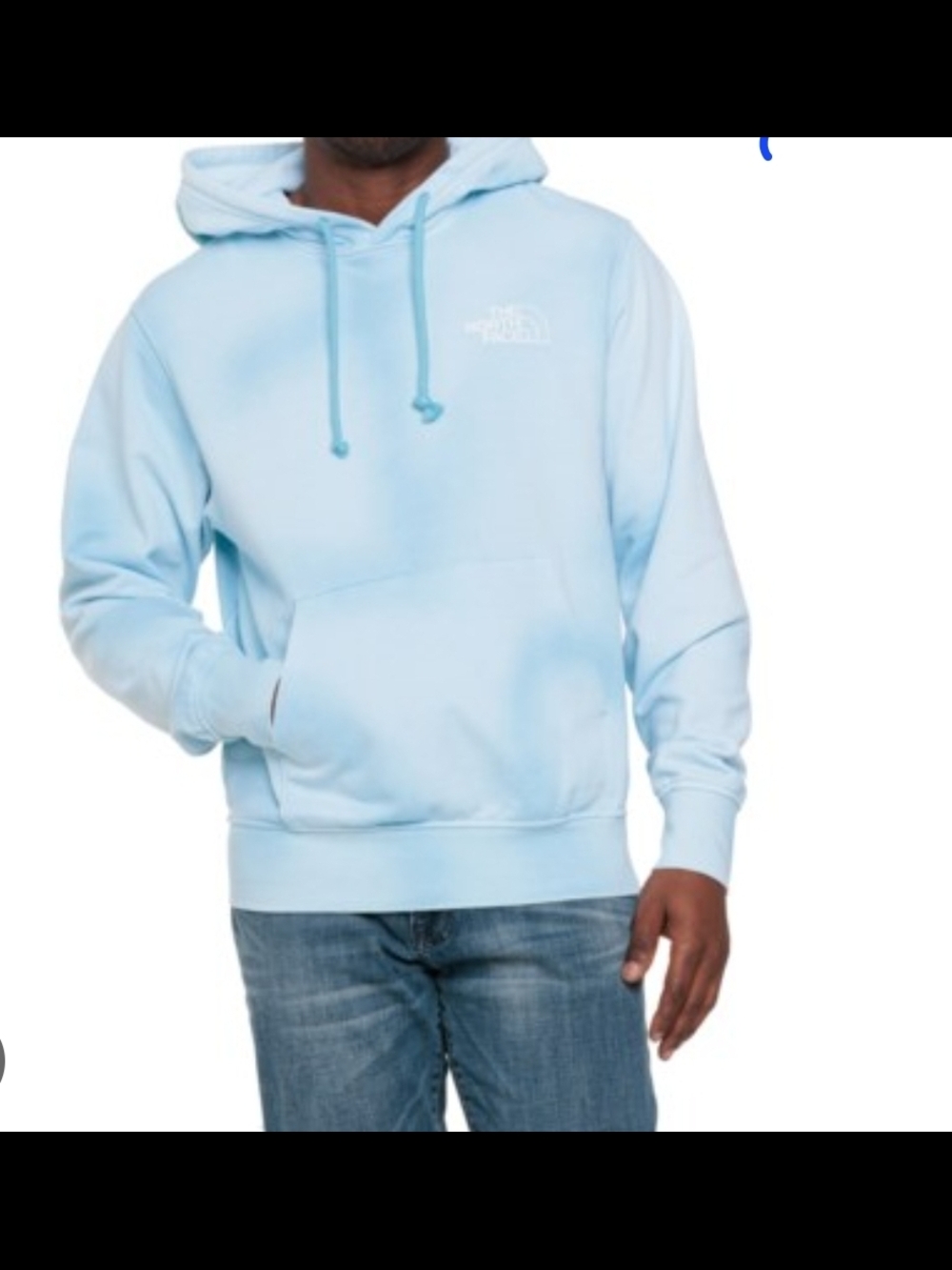 The North Face Men's Sky Blue Pullover Hoodie